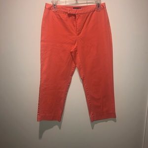 Ladies mango colored capris